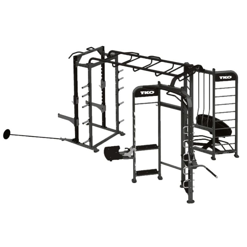 TKO 9902 Stretching+Rebounder+Power Rack Station - Multi-Station ...