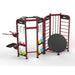 TKO Stretching+Rebounder Station 9905 Red