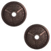 Troy Premium Cast Iron Olympic 25lb Plate Pair