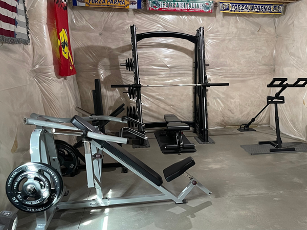 USAF Veteran's home gym