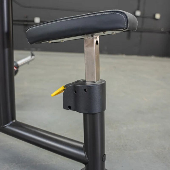 Muscle D Power Leverage V2 Lateral Raise seat height adjustment