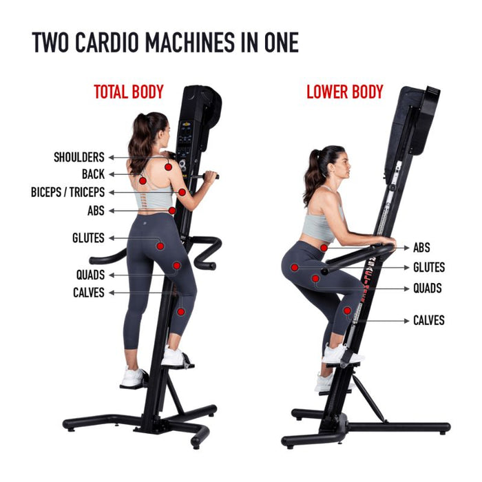 VersaClimber SM-M Free Standing Climber - Two Machines in One!