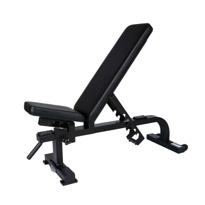 York STS Flat to Incline Bench 53027 Black Frame Commercial Grade