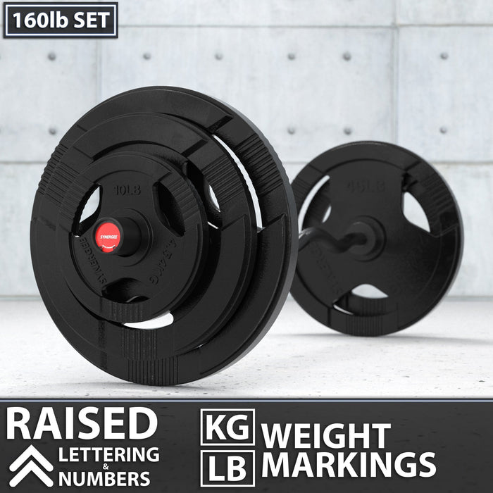 Synergee Cast Iron Weight Plate Sets