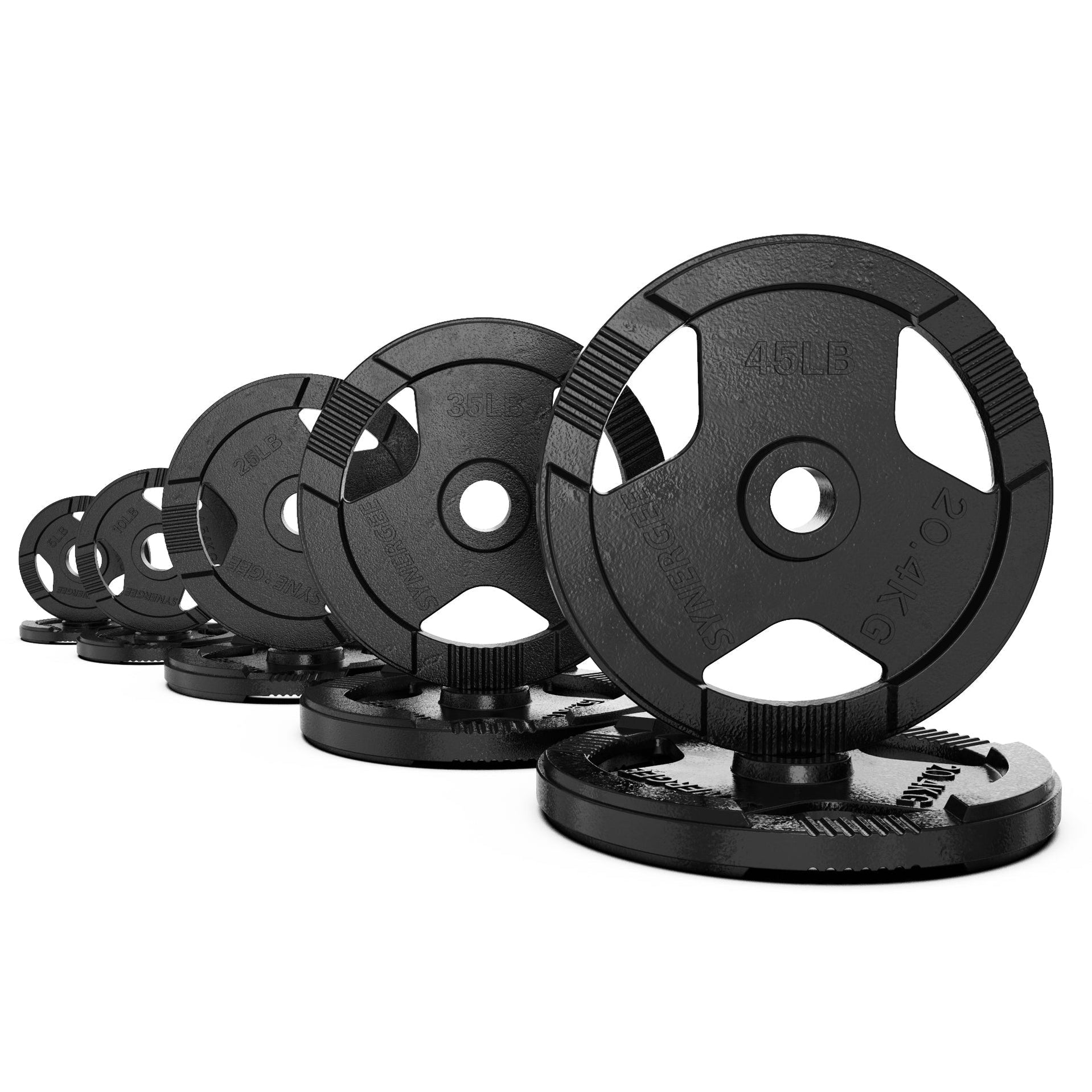Synergee Cast Iron Weight Plate Sets — Strength Warehouse USA