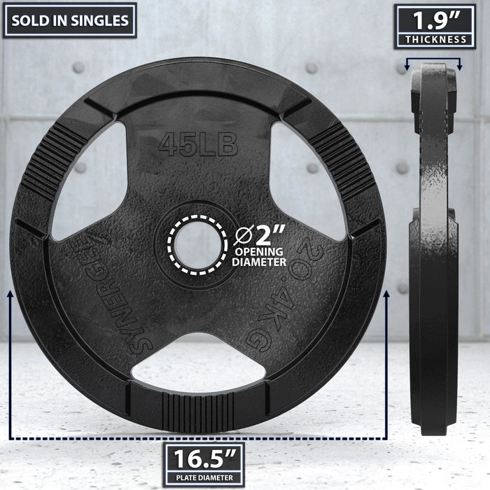 Synergee Cast Iron Weight Plate Sets