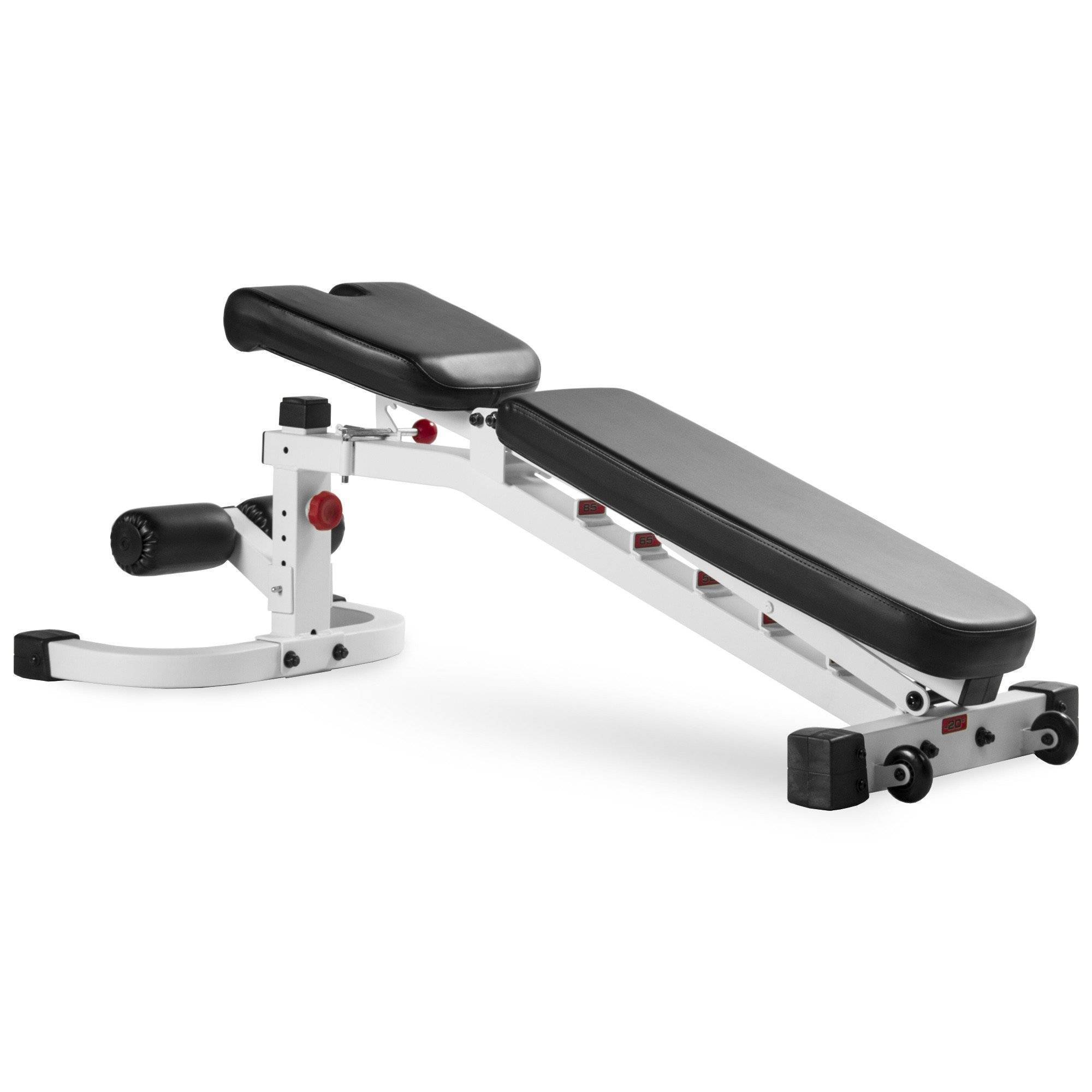XMark Fitness FID Exercise Bench with Adjustable Seat XM-7472