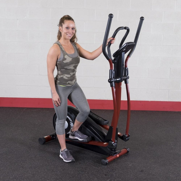 Best Fitness BFCT1 Cross Trainer Elliptical Front Side View