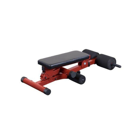 Best Fitness BFHYP10 Ab Hyperextension Bench Folded