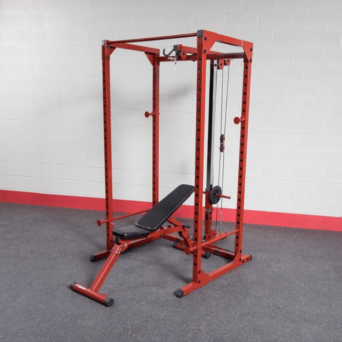 Best Fitness BFPR100 Power Rack With Lat