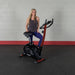 Best Fitness BFUB1 Upright Bike Front Side View