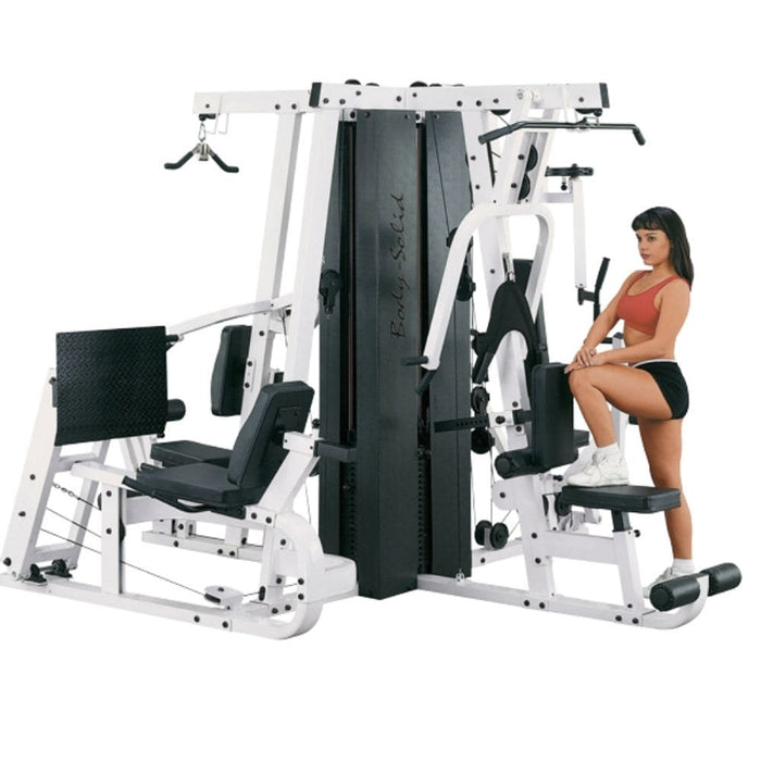 Body-Solid EXM4000S Selectorized Home Gym System 3D View Standing