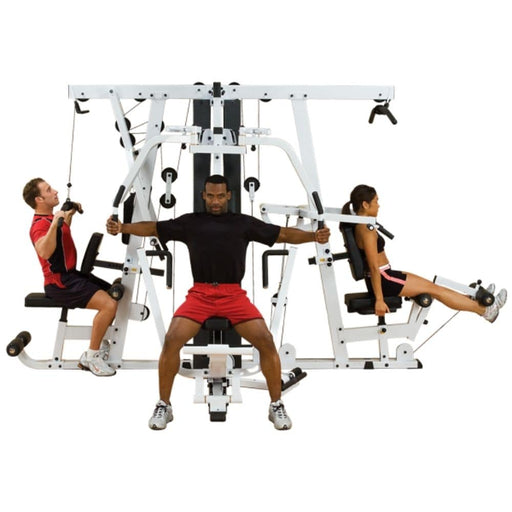 Body-Solid EXM4000S Selectorized Home Gym System Front View