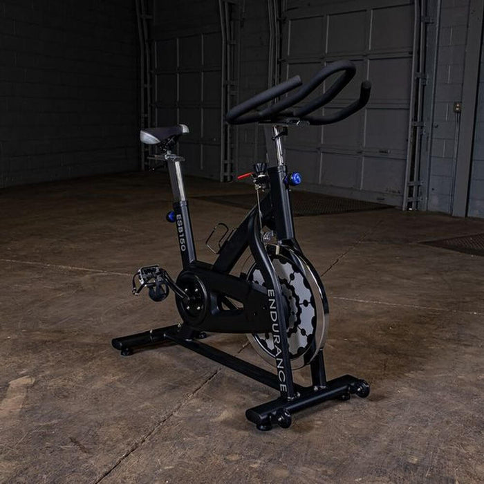 Body-Solid Endurance ESB150 Spin Bike Top Front Side View