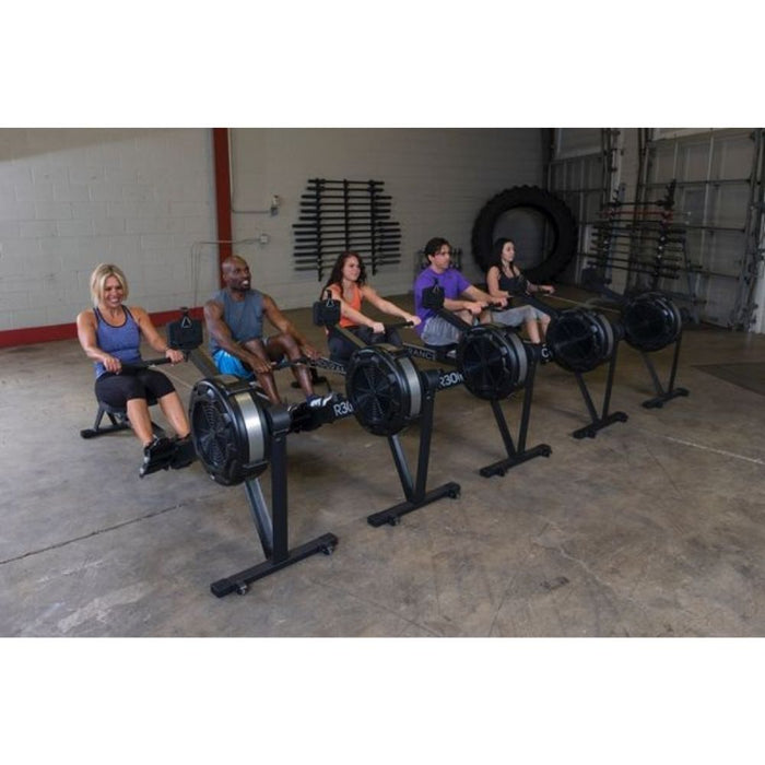 Body-Solid Endurance R300 Indoor Rower Group Front View