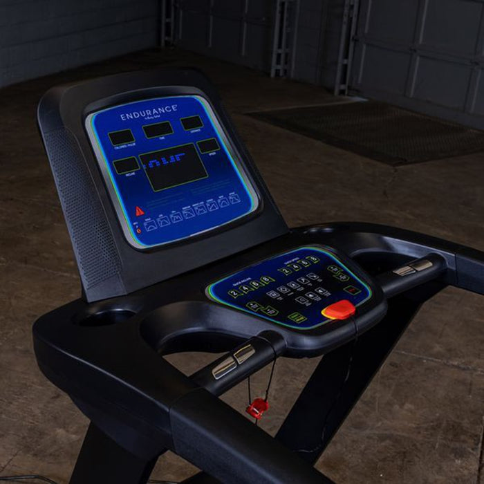 Body-Solid Endurance T25 Folding Treadmill Control Panel