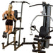 Body-Solid FCDWA Fusion Weight-Assisted Dip & Pull-Up Station Dip Clipped