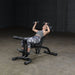 Body-Solid FID46 Olympic Leverage Exercise Bench with Leg Developer Exercise Figure 5