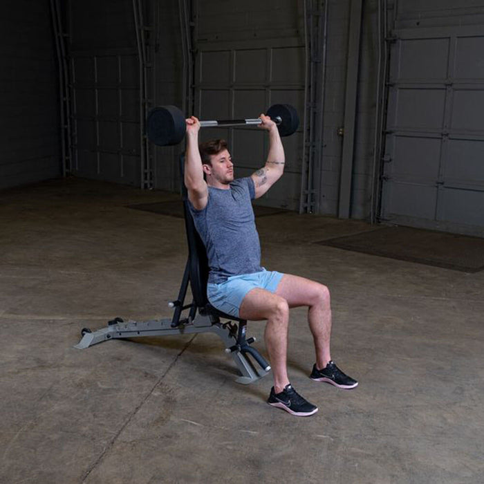 Body-Solid Fixed Barbell Shoulder Press