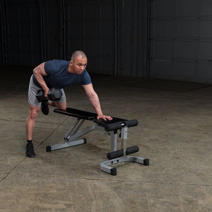 Body-Solid Flat Incline Decline Bench PFID130X Exercise Prone