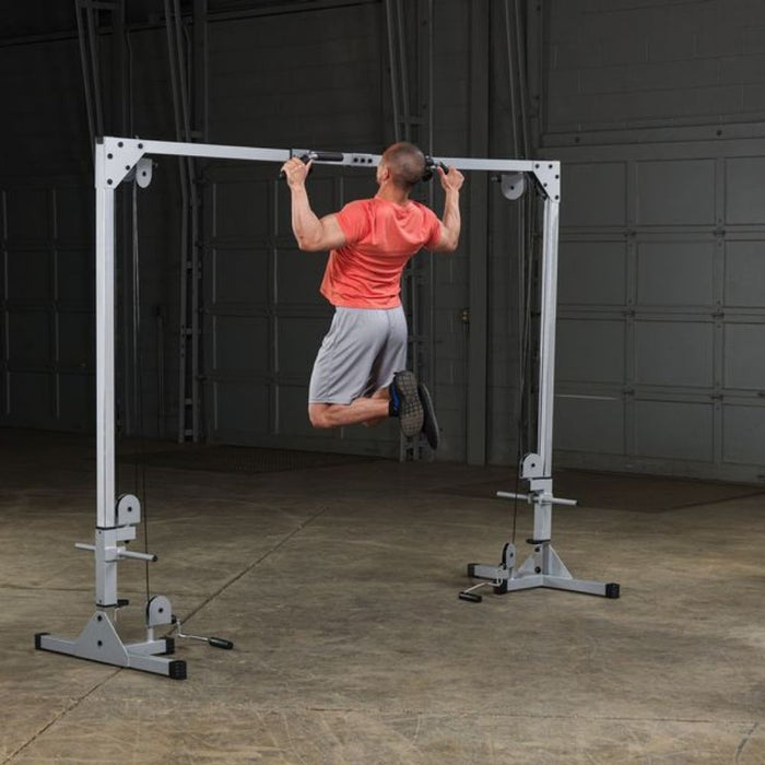 Body-Solid GCA2 Lat Pull-Up _ Chin-Up Station Chin Up Arms Spread