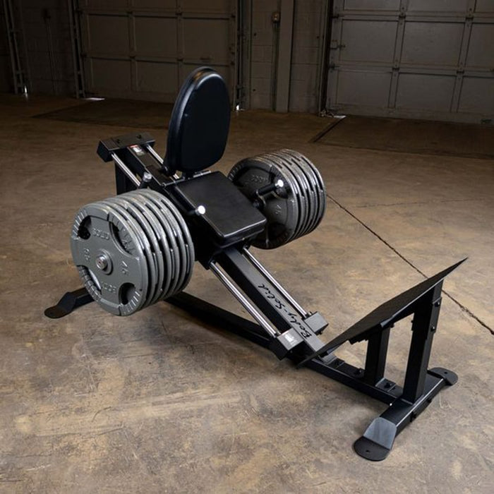 Body-Solid GCLP100 Compact Leg Press 3D View With Weight Stacks