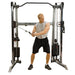 Body-Solid GDCC200 Functional Training Center Front View Swing