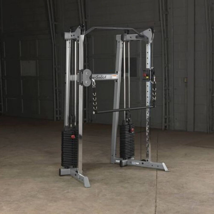 Body-Solid GDCC210 Compact Functional Training Center Facing Right