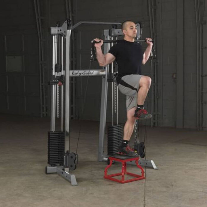 Body-Solid GDCC210 Compact Functional Training Center With Stool And Press