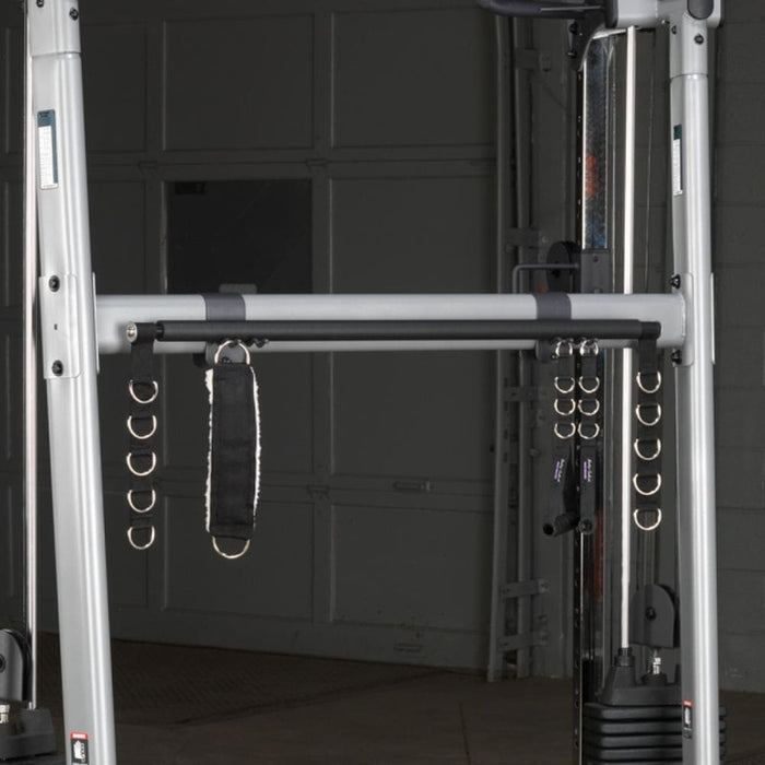 Body-Solid GDCCRACK Accessory Rack Front View