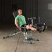 Body-Solid GFID71 Flat Incline Decline Bench Exercise Figure 1