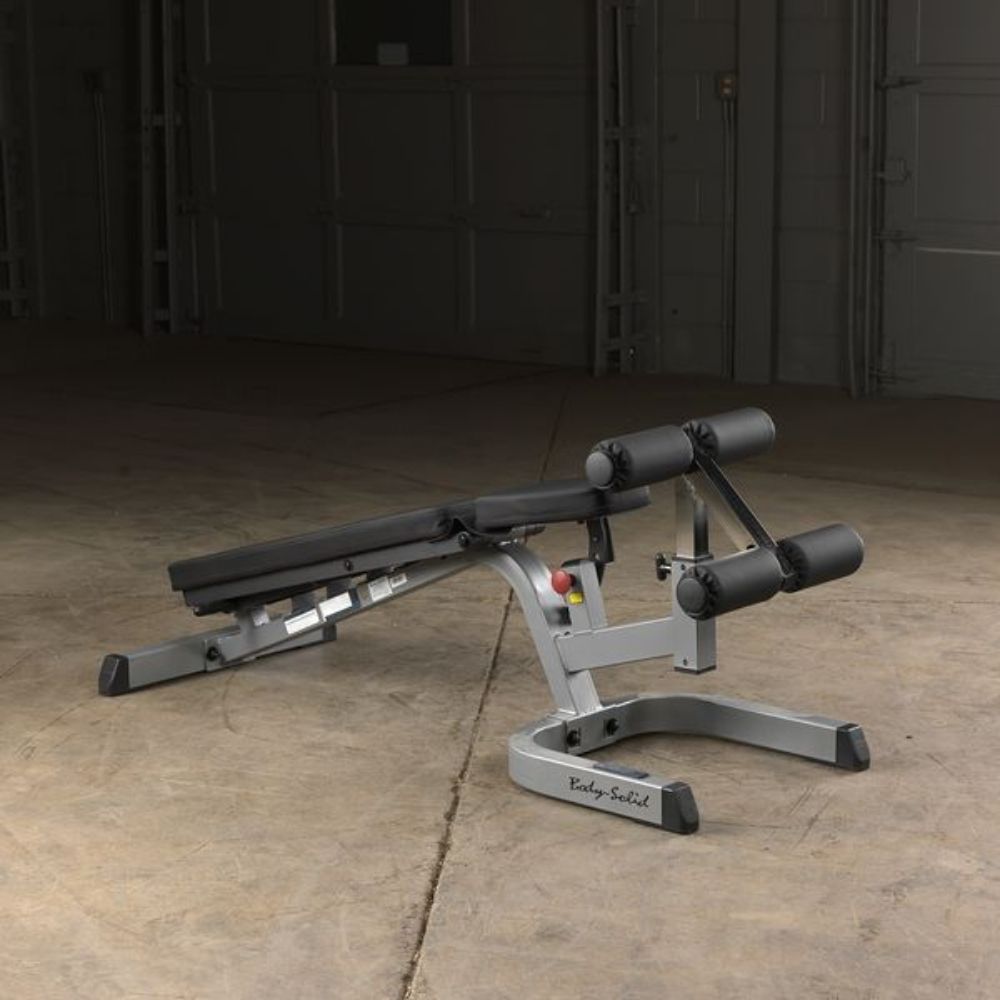 Body-Solid GFID71 Adjustable 600 lbs. Capacity Flat, Incline, and