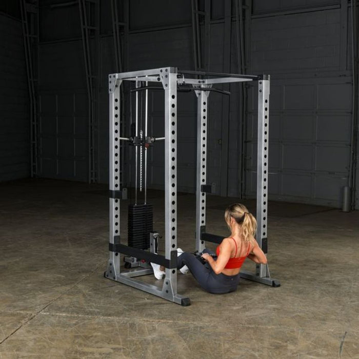 Body-Solid GLA378 Lat Pull Low Row Attachment Exercise Figure 4