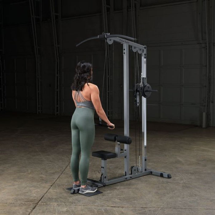 Body-Solid GLM83 Pro Lat Pulldown Low Row Machine Exercise Figure 3