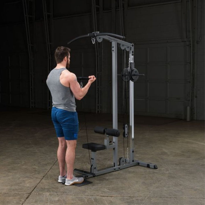 Body-Solid GLM83 Pro Lat Pulldown Low Row Machine Exercise Figure 7