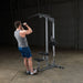 Body-Solid GLM83 Pro Lat Pulldown Low Row Machine Exercise Figure 8