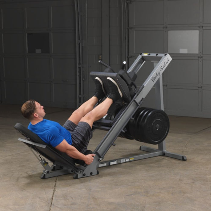Body-Solid GLPH1100 Leg Press & Hack Squat Exercise Figure 3