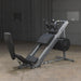 Body-Solid GLPH1100 Leg Press & Hack Squat Front Side View Extended