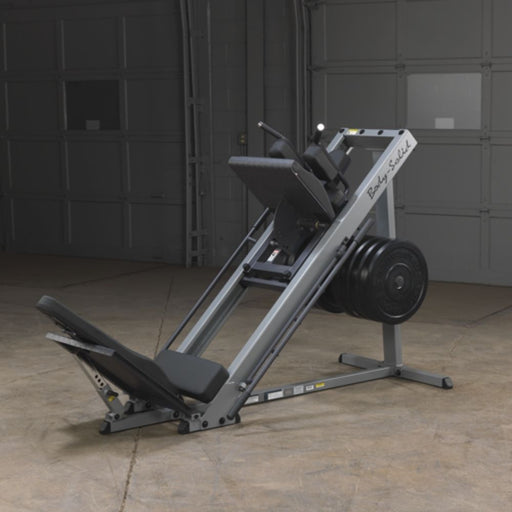 Body-Solid GLPH1100 Leg Press & Hack Squat Front Side View