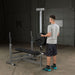 Body-Solid GLRA81 Lat Pull Low Row Attachment Exercise Figure 1