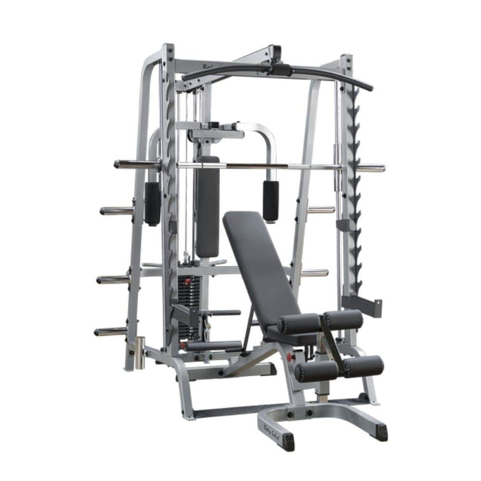 Body-Solid GS348QP4 Series 7 Smith Machine Gym 3D View