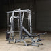 Body-Solid GS348QP4 Series 7 Smith Machine Gym Front Side View