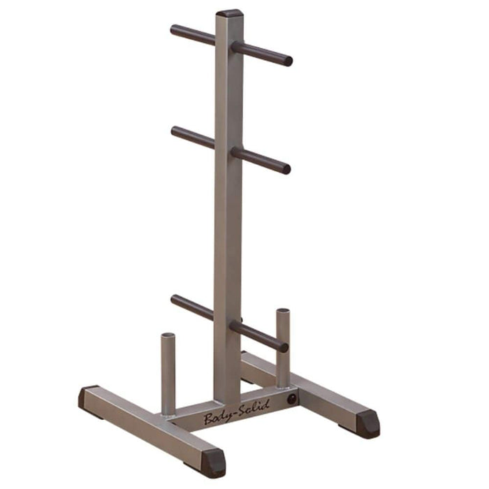 Body-Solid GSWT Standard Plate Tree & Bar Holder 3D View