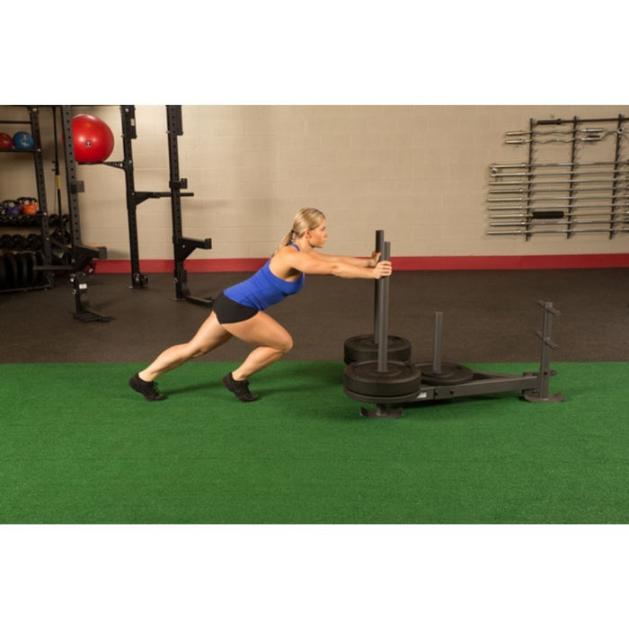 Body-Solid GWS100 Weight Sled Exercise Figure 8