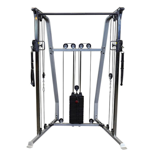 Cable Crossover Machine with 16 Height Positions, with Safety  Arm,J-Hook,Plate Loaded Pulley System for Home Gym Workout