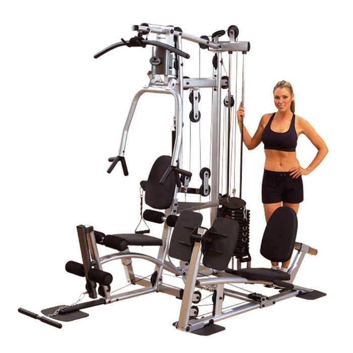 Body-Solid Powerline P2X Single Stack Home Gym 3D View With Model
