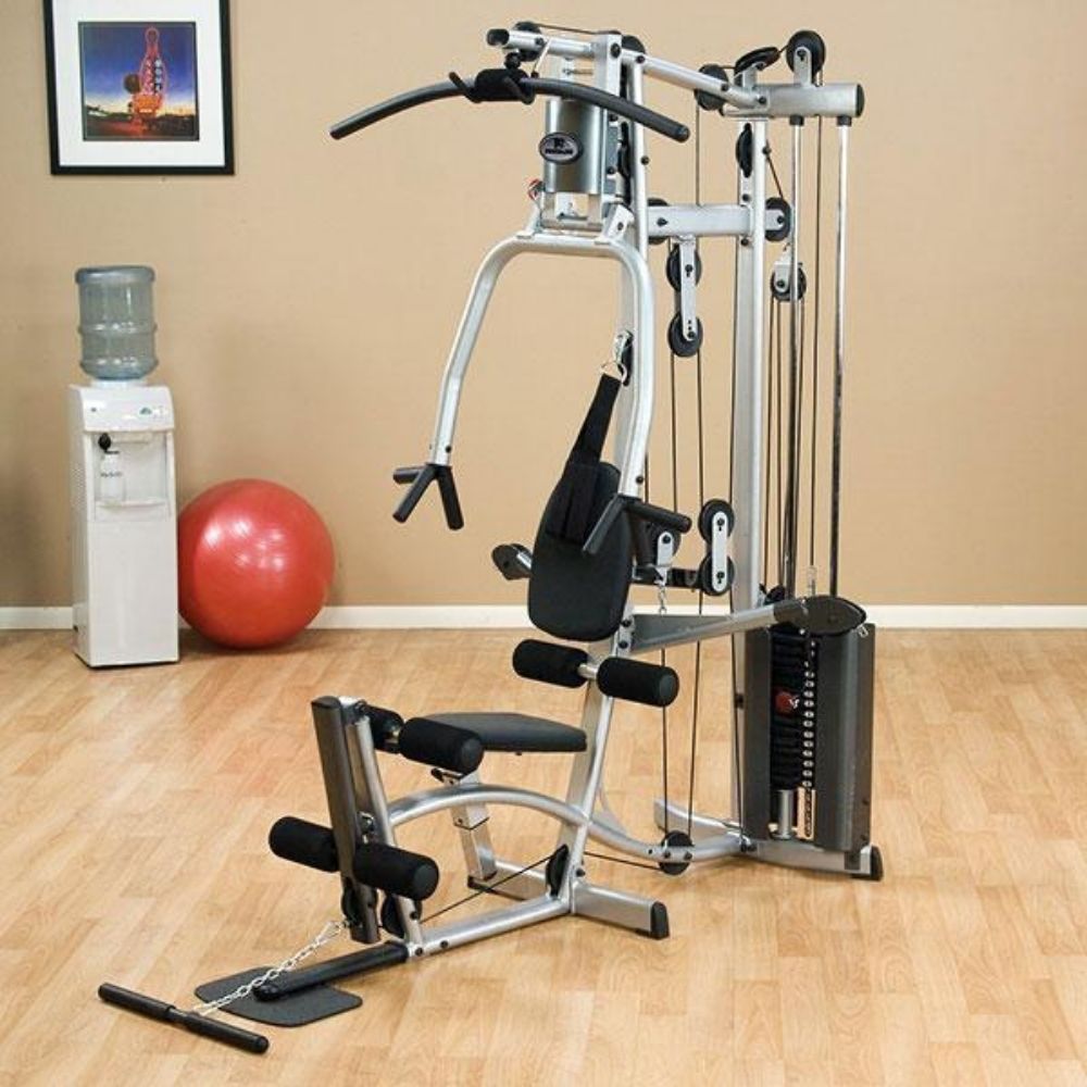  Body-Solid Powerline (P2LPX) Multi-Station Single Weight Stack  Home Gym Machine, Arm & Leg Strength Training Functional Exercise Workout  Station for Weight Lifting and Bodybuilding with Leg Press : Exercise  Equipment 