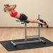 Body-Solid Powerline PCH24X Roman Chair Back Hyperextension Side View