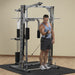 Body-Solid Powerline PLA144X Lat Pull Low Row Attachment Exercise Figure 2