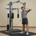 Body-Solid Powerline PLA144X Lat Pull Low Row Attachment Exercise Figure 3